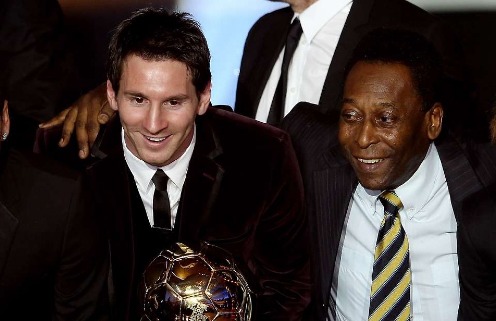 Pele îl consideră pe Messi „neobosit, minunat, strălucitor”